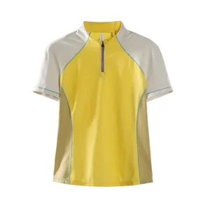 Women’s Casual Slim Fit Short Sleeve T Shirt Summer Outdoor Sports Lightweight Quick Drying Breathable Moisture Wicking Stand