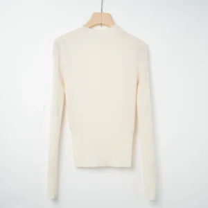 Women’s Casual Slim Fit Winter Turtleneck Sweater Plaid Design Anti-Pilling Computer Knitted Warm Comfort 95% Wool 5% Nylon