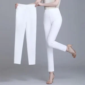 Women’s Casual Straight Women’s Trousers Business Slim Fit Dress Pants for Women