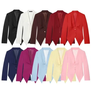 Women’s Clothing Spring New Arrival Stylish Elegant Simple Slim Fit Long-Sleeved Blazer