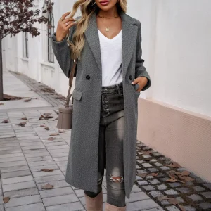 Women’s Clothing Winter Formal Long Overcoat Jackets Winter Clothes Coats for Ladies Women