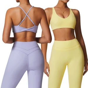 Women’s Comfort Sports Bra for Yoga Running Workouts Breathable Feature