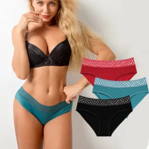 Women’s Cotton Underwear High Waisted Full Coverage Ladies Panty