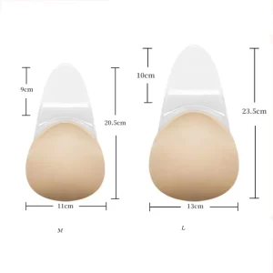Women’s DIY Breast Lifting Backless Bra with Sticky Adhesive Push Up Underwear Accessory