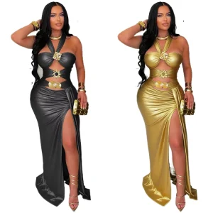 Women’s Dress Elegant and Sexy with Straps and Open Back Bodycon Dress