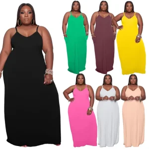 Women’s Elegant Chiffon Printed Dress Casual Plus Size (L-5XL) for Summer & Spring Features Natural Waistline
