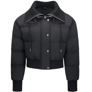 Women’s Fashionable Custom Winter Jacket Warm Reversible Hooded Quilted Jacket Nylon Shell
