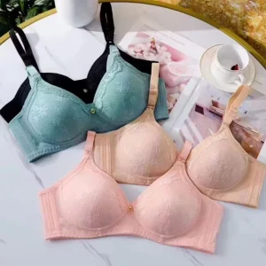 Women’s Gathering Bra Full Coverage Underwire Bra