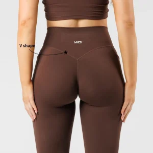 Women’s Gym Clothing Sets High Waist Fitness Sports Activewear Solid Yoga Leggings Workout Pants with Pockets