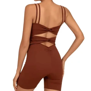 Women’s Gym Fitness One Piece Sports Bodysuit Workout Romper Yoga Playsuits Jumpsuit