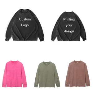 Women’s High End Retro Style Cropped Sweatshirt Vintage Crew Neck Pullover Knitted Printed for Winter Spring Outfits Plus Size