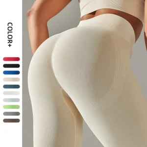 Women’s High Waist Yoga Leggings Custom Fitness Sexy Yoga Pants Workout Tights Fitness Leggings