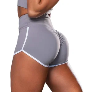 Women’s High Waist Yoga Running Training Sports Quick drying Tight Stretch Fitnesswomen’s Shorts