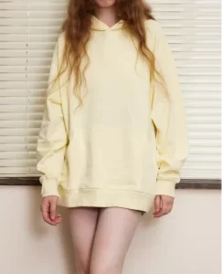 Women’s Hoodie Soft Long Sleeve Pullover with Drawstring Kangaroo Pocket Casual Warm Sweatshirt for Daily Wear