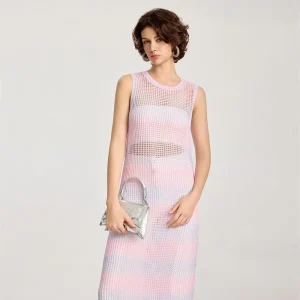 Women’s Knitwear Sexy Long Female Vintage Sweater Dress