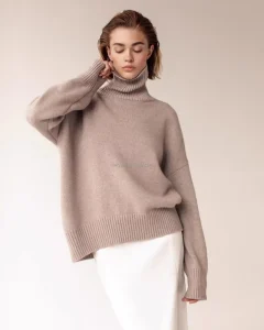Women’s Knitwear Turtleneck Top Sweater
