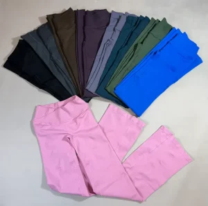 Women’s Lightweight Breathable Quick Dry Sports Legging Yoga Reversible Shockproof Underwear Four Way Pants
