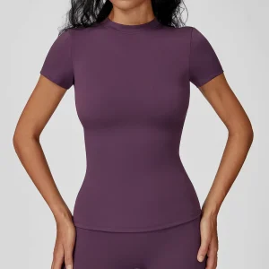 Women’s Lightweight Gym Activewear Short Sleeve Yoga Set for Outdoor Running Plus Size Fitness Clothes Quick Dry