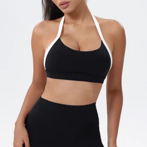 Women’s Lightweight High Support Bras New Color Contrast Yoga Sportswear