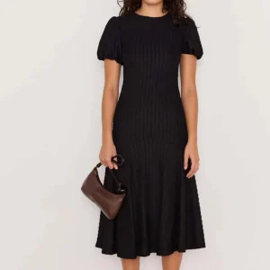 Women’s Lightweight Plain Sheer Sleeveless Spring Holiday Outfit Big Swing Midi Sheath Button Natural