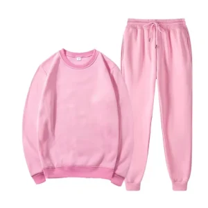 Women’s Loose Fit Tracksuit Long Sleeve Sweatshirt & Pants Set Fashion Casual Athletic Loungewear Outfit