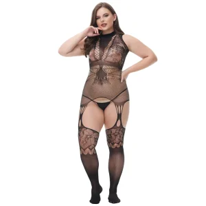 Women’s Luxury Lace Lingerie Set Sexy Bra and Panty Seamless G Cup Size Mesh Underwear