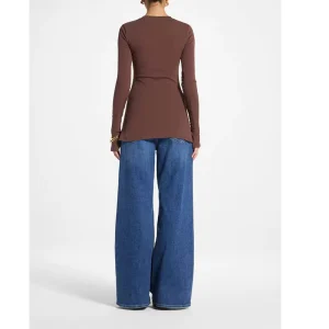 Women’s Muslimc top islamic Casual Blouse Asymmetric Side Slit Elegant Ruched Sleeves O neck A line Knit Summer Turkeylish top