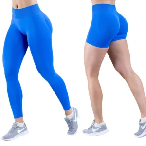 Women’s Nylon Seamless Breathable Lightweight Hot Selling Low Waist Butt Lift Yoga Fitness Scrunch Pants Leggings With Logo