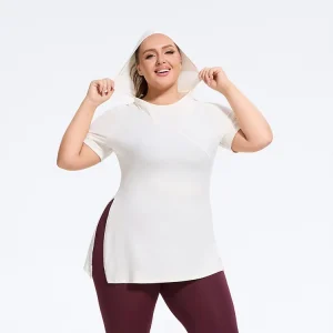 Women’s Plus Size T Shirts Comfortable Rayon Tops Fashionable Casual Wear Elegant Design Breathable Fabric