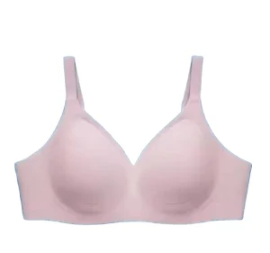 Women’s Plus Size Underwear Thin Strap Push-Up Well-Fitting Cup for Big Breast Food Level Jelly Strip Women’s Lingerie