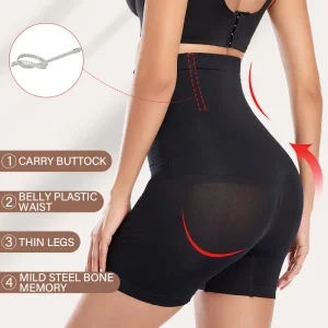 Women’s Postpartum Slimming High Waist Seamless Underwear Waist Control Corset