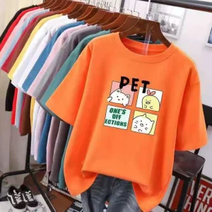 Women’s Printed Short Sleeve Graphic T-Shirt