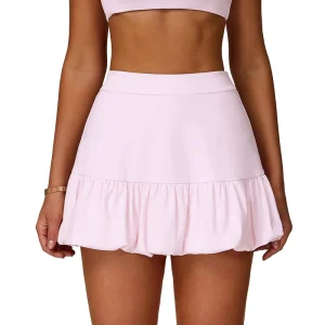 Women’s Quick Dry Breathable Sports Shorts Skirt Casual Clothing For Gym Dance & Tennis With Logo On Waist