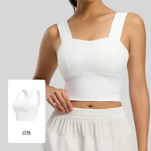 Women’s S-2XL Sports Bra with Shockproof Back Push-Up Shaping Fitness Workout Features