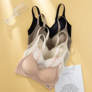 Women’s Seamless Breathable Push-Up Full Cup Summer Wire-Free Everyday Comfort Bras