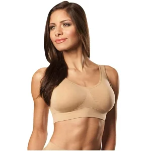 Women’s Seamless Comfort Sports Bras With Removable Pads on TV