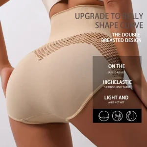 Women’s Seamless Medium Control Shaping Underwear Tummy Control Hip Shaper Comfortable XS Size Brief Shapers