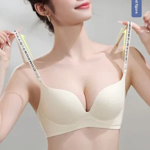 Women’s Seamless Solid Color Push up Anti Sagging Comfortable Breathable Wire Free Everyday Bra