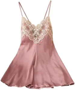 Women’s Sexy Silk Satin Erotic Pajamas Elegant Underwear Collection