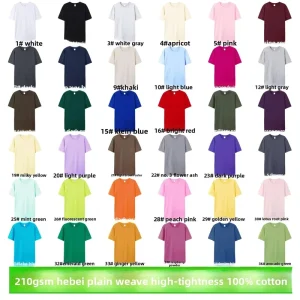 Women’s Short Sleeve T Shirt Custom Logo Printed Combed Cotton Loose Fit Summer High End Round Neck Tops