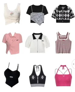 Women’s Short Sleeved Graphic T-shirt Top Ladies Fashion Blouse Trendy Streetwear