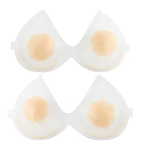 Women’s Silicone Transparent One piece Sexy Waterproof Bra