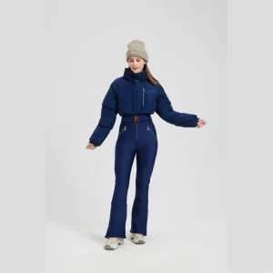 Women’s Ski & Snow Jumpsuit Winter Waterproof Ski Suit for Outdoor Sports