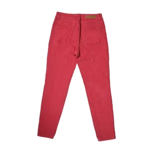 Women’s Skinny Fit Red Denim Jeans Pants