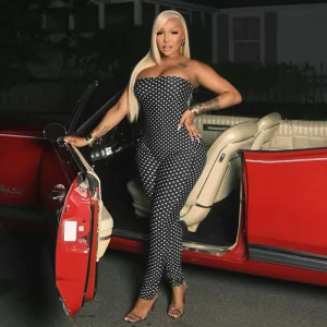 Women’s Sleeveless Strapless Polka Dot Printed Slimming Jumpsuit