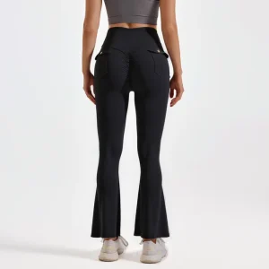 Women’s Solid Full Length High Waist Four Way Stretch Breathable Eco Friendly Quick Drying Lightweight Seamless Fitness Leggings