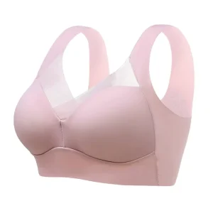 Women’s Sports Bra Comfort High Impact Seamless Top Sports Bra Wirefree for Large Breasts Yoga Bra for Women for Workout Fitness