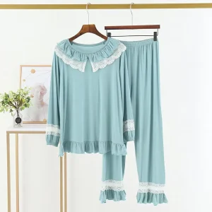 Women’s Spring Autumn Loungewear Set Suitable for Outdoor Wear