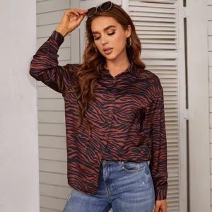 Women’s Spring and Autumn Long Sleeve T Shirt Street Style Long Sleeved Shirts