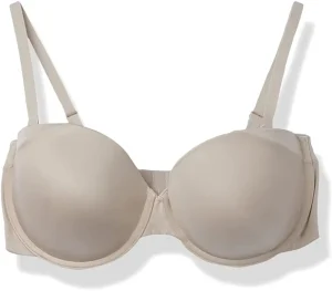 Women’s Strapless Bra Tightly Fits a Sleek Finish to Provide Superior Support for a Stylish Silhouette